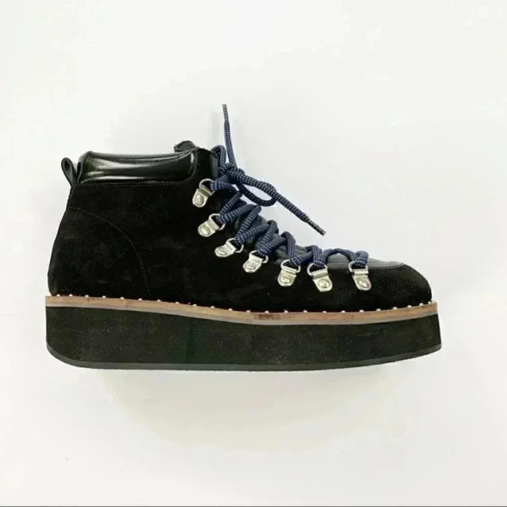 Free People Durango Suede Combat Hiking Boot